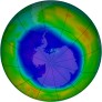 Antarctic Ozone 2011-09-12